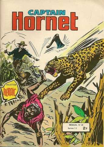 Scan de la Couverture Captain Hornet n 39